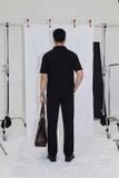 Áo Polo Boxy Zipper Summer