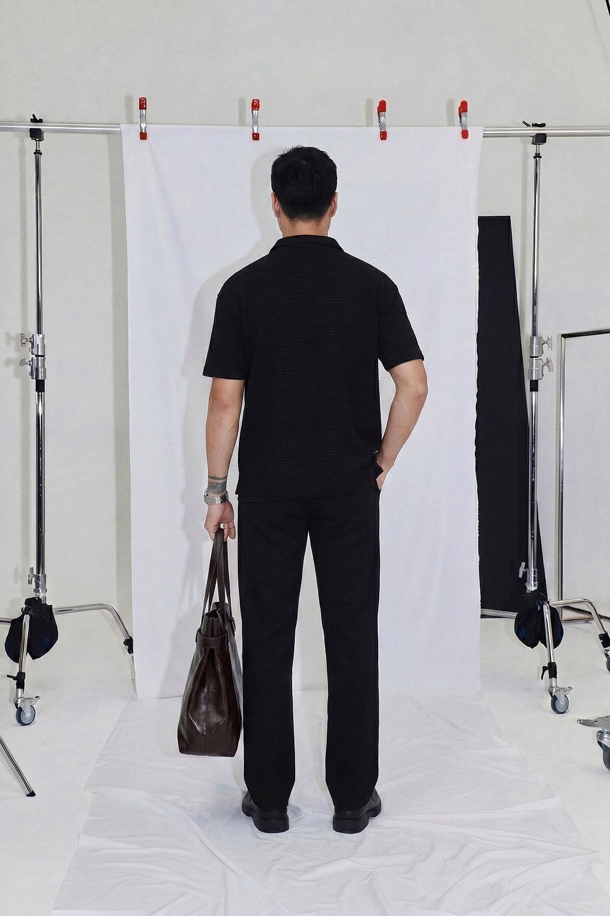 Áo Polo Boxy Zipper Summer