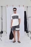 Set T-shirt Color Block Short Side