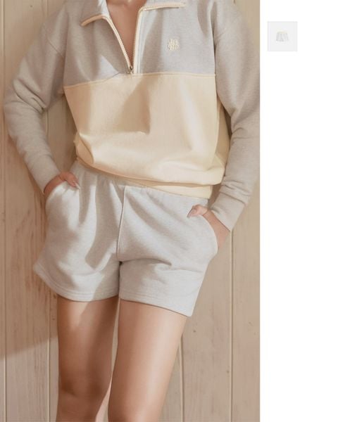 Quần Ngắn Urban Active Shorts Phối Cạp Thun