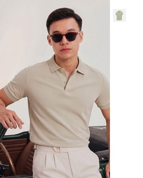 Áo Polo Slimfit Rã Vai Early Autumn