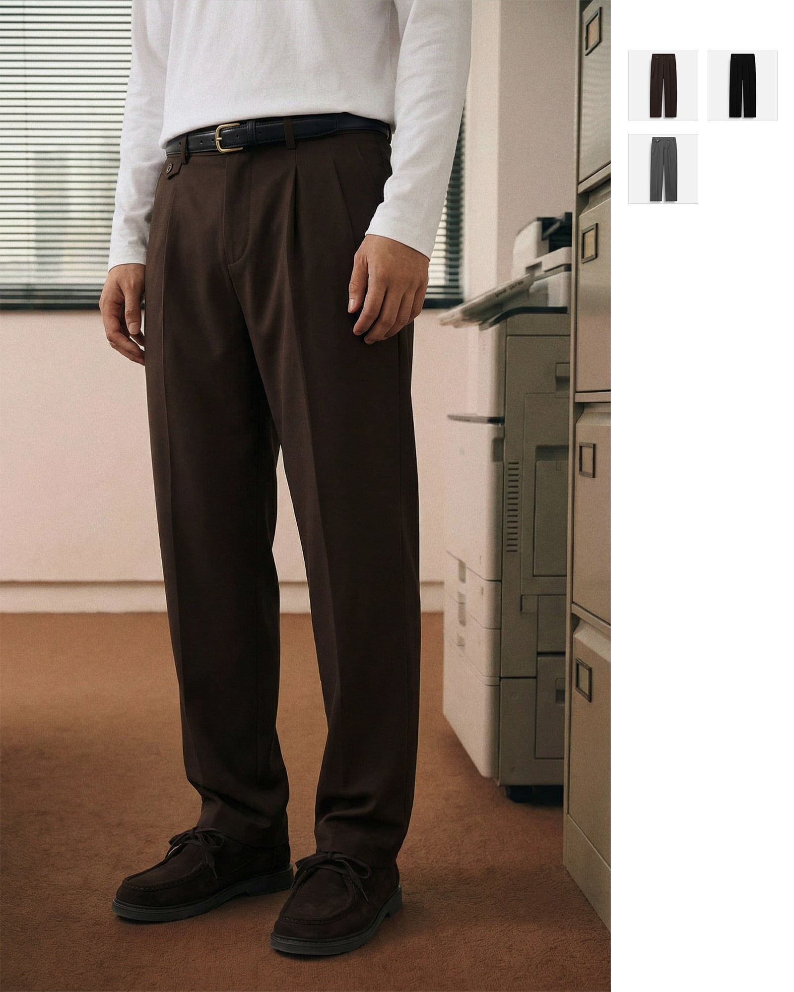 Quần Tây Straight Flexwaist Duoloop V1