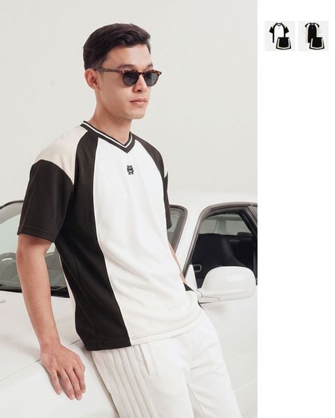 Set Áo Thun Short 4 Colors Block Athletic