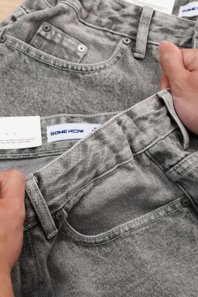 Quần Short Straight Bermuda Gray