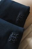 Áo Polo Regular Phối Bo Cổ Denim