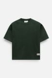 Áo Thun Oversize Raglan Noir 360GSM