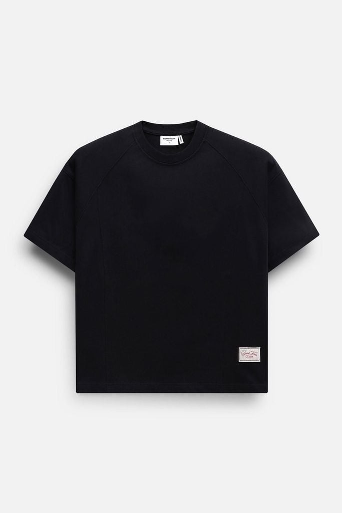  Áo Thun Oversize Raglan Noir 360GSM 