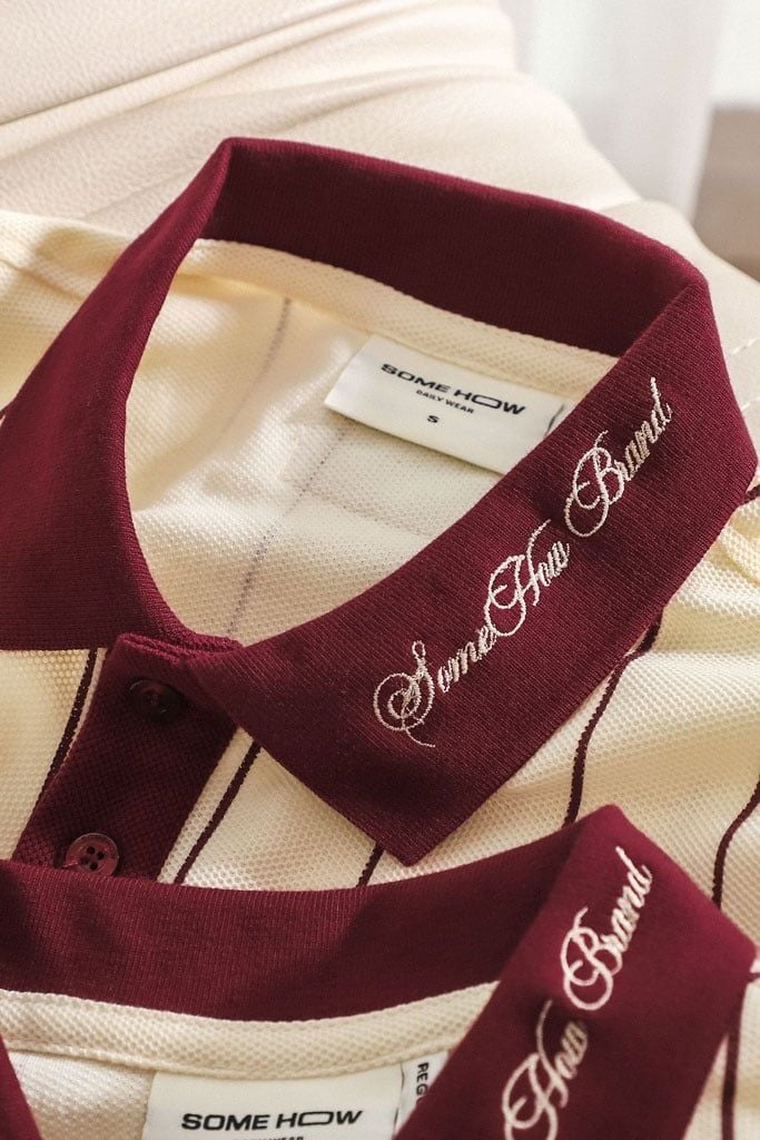 Áo Polo Regular No 32 Cream Red