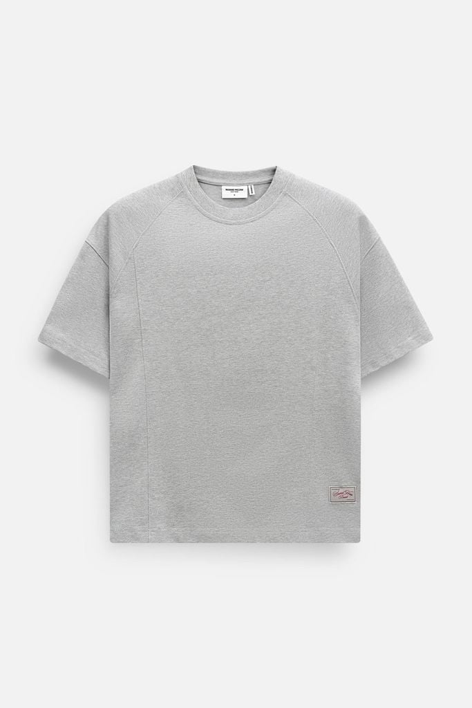  Áo Thun Oversize Raglan Noir 360GSM 