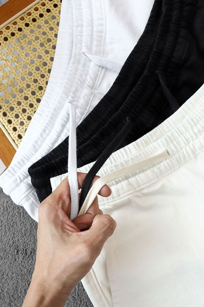 Quần Short Denim Xược Slimfit Plain