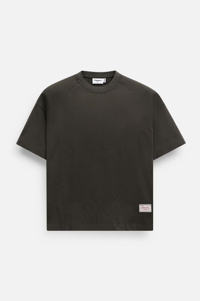  Áo Thun Oversize Raglan Noir 360GSM 
