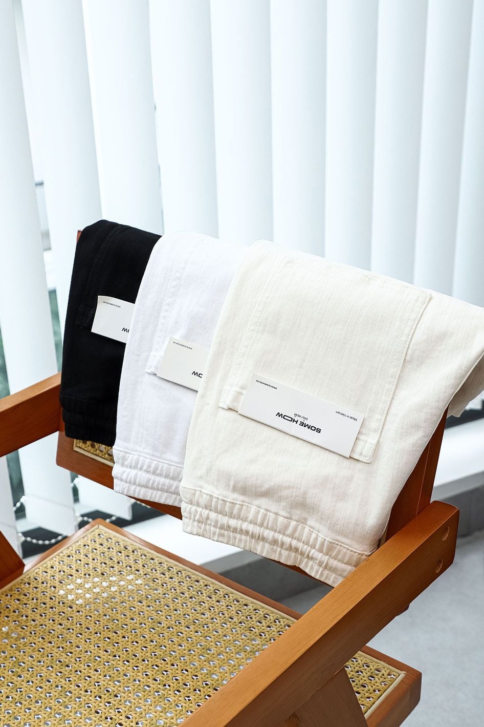 Quần Short Denim Xược Slimfit Plain