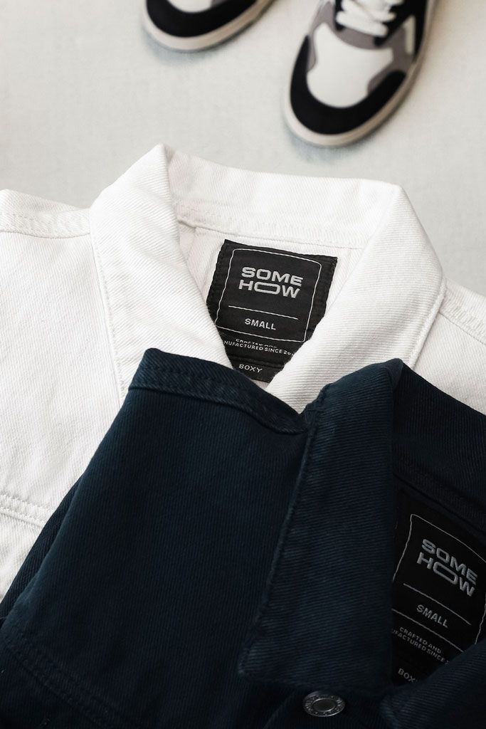 Áo Khoác Boxy Denim Trucker