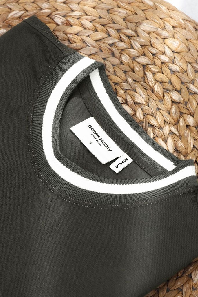 Áo Thun Regular Cool Fab Blackneck