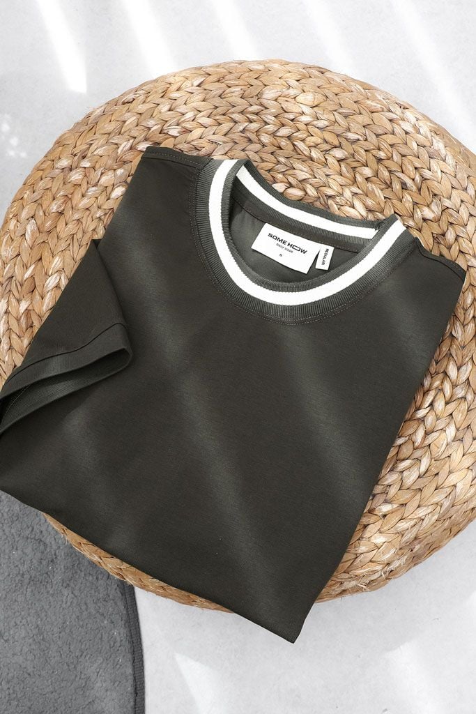 Áo Thun Regular Cool Fab Blackneck