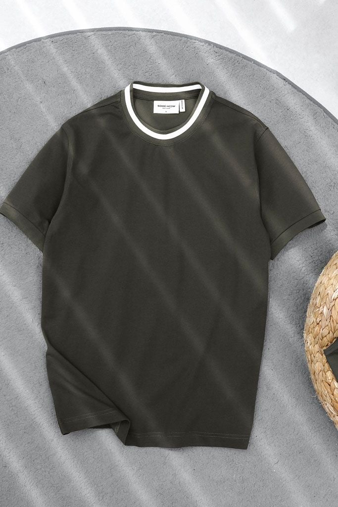 Áo Thun Regular Cool Fab Blackneck