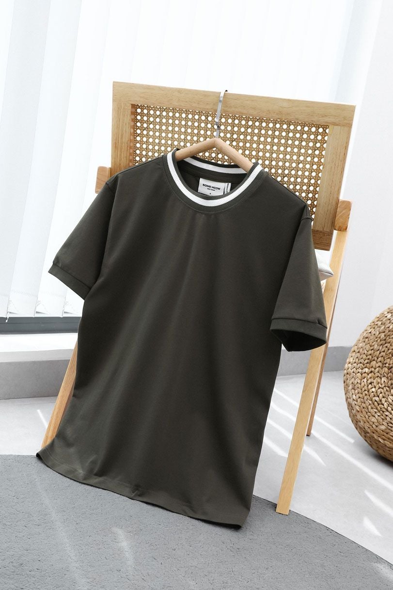 Áo Thun Regular Cool Fab Blackneck