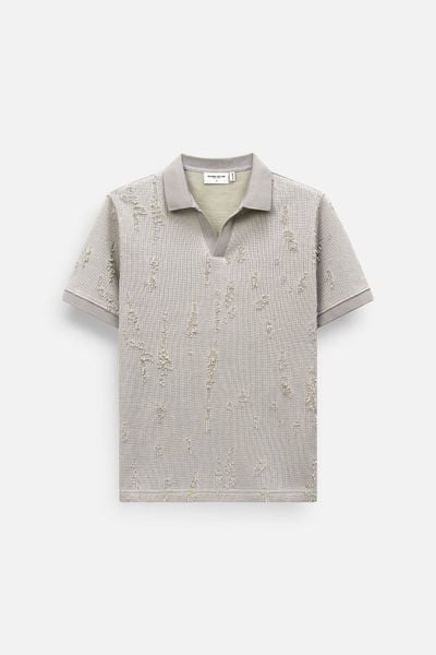 Áo Polo Regular Len Rách Summer