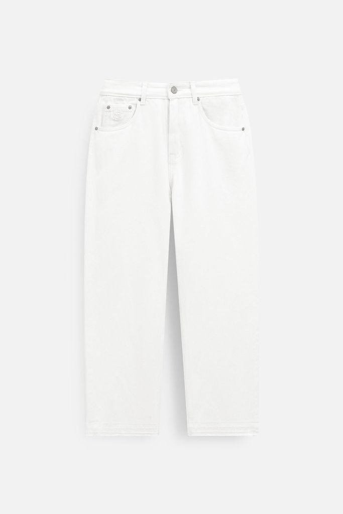  Quần Jean Straight Wedding Black White 