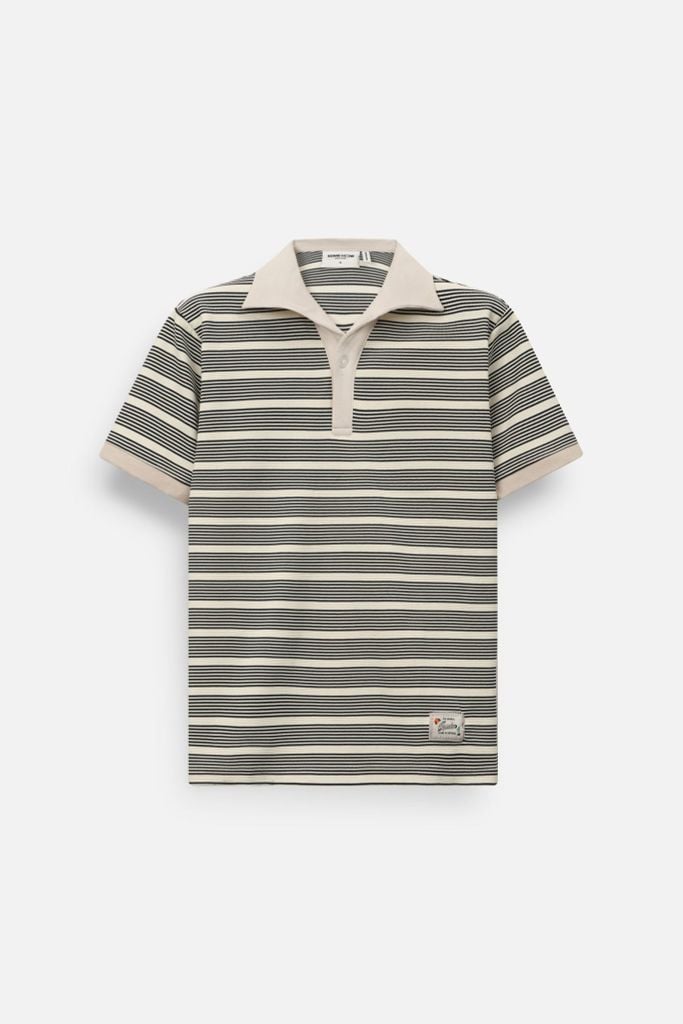  Áo Polo Regular Thun Sọc Vintage Stripe Cotton 