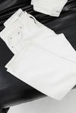 Quần Jean Straight Basic White V1