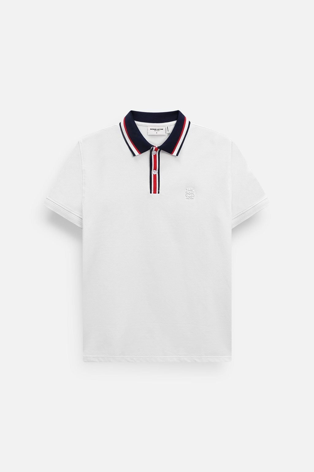 Áo Polo Slimfit White Elite Contrast
