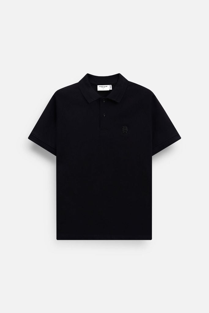  Áo Polo Slimfit Raglan Pinstripe Collar 