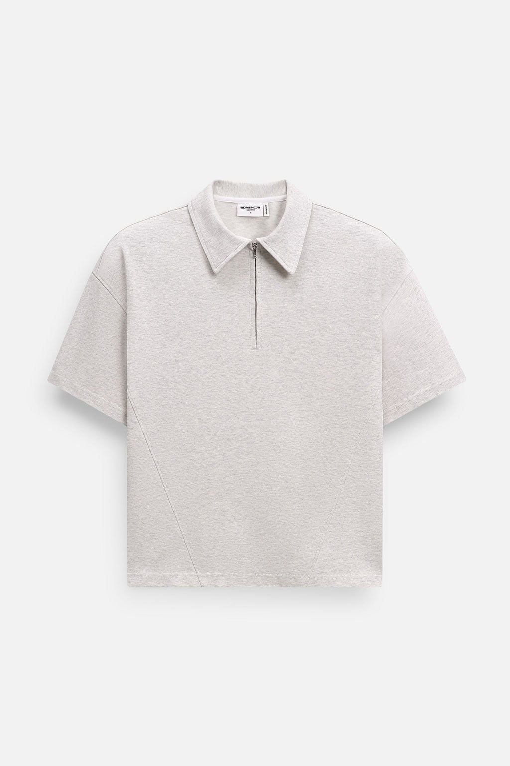 Áo Polo Oversize Zipper 360GSM