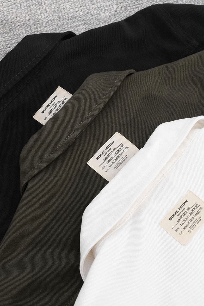 Áo Khoác Boxy Kaki Grand Pocket