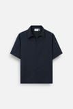 Áo Sơ Mi Cổ Chui Blue Black