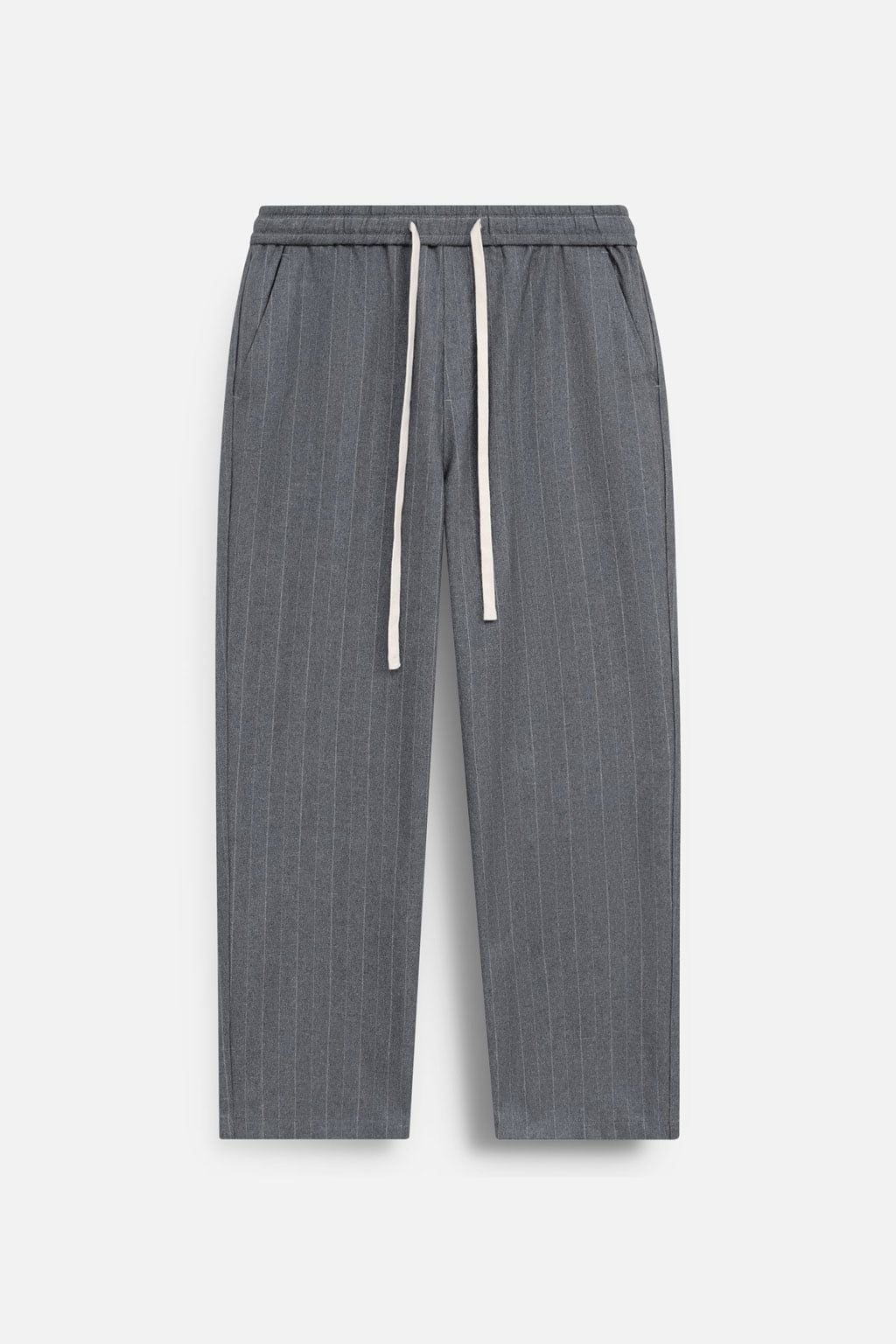 Quần Tây Relaxed Lưng Thun Sọc