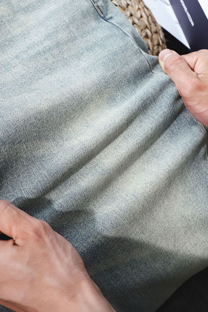 Quần Jean Rayon Slimfit Grain Blue Ss2