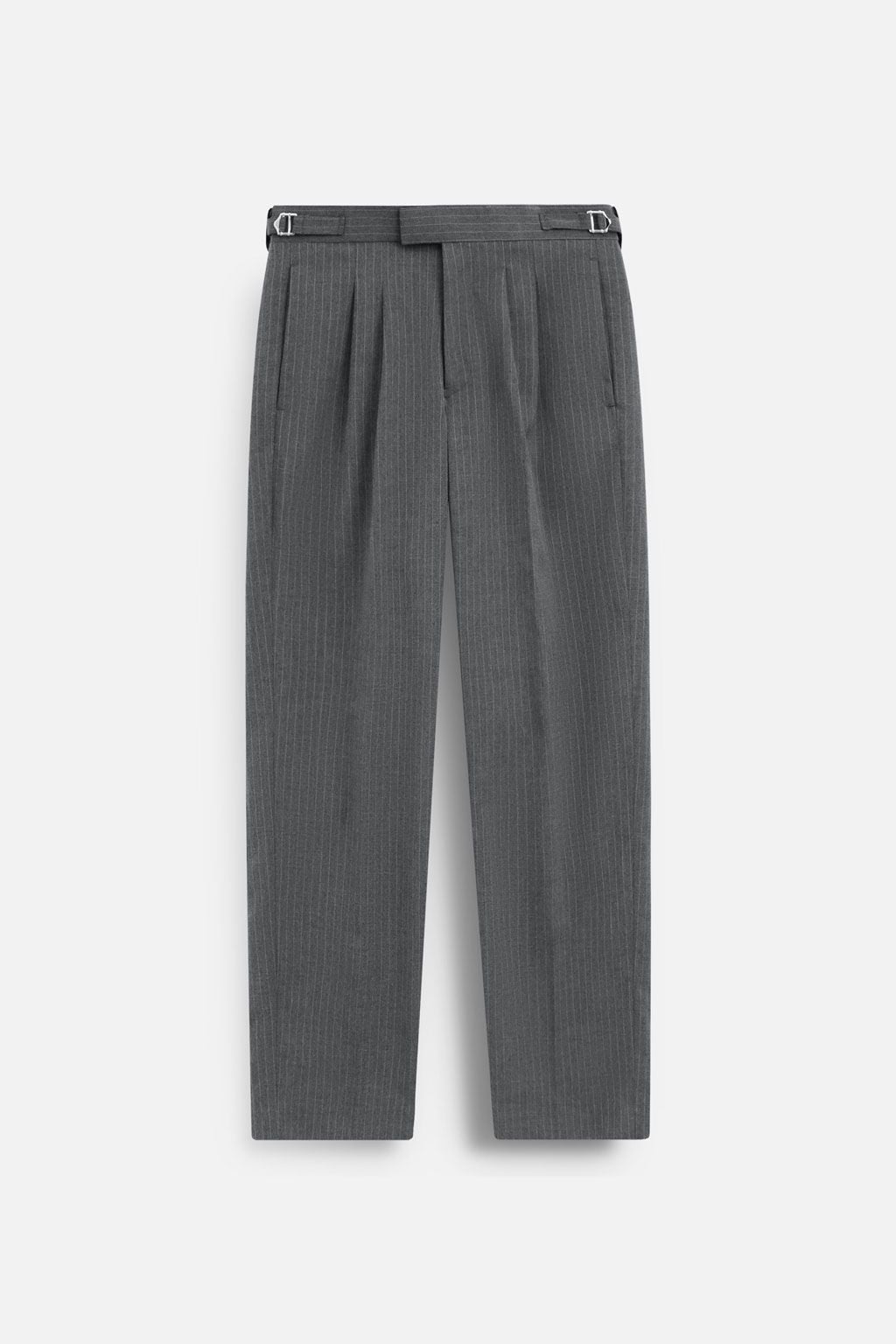 Quần Tây Straight Pinstripe Sidetab