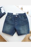 Quần Short Straight Jean Rip Blue V1