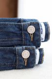 Quần Short Straight Jean Rip Blue V1