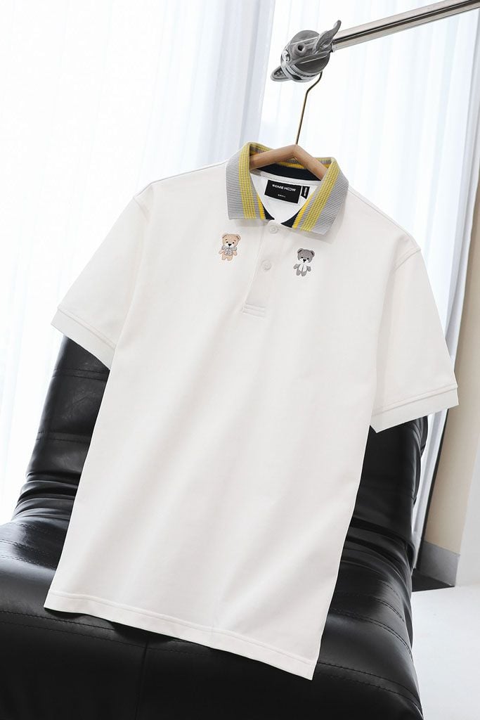 Áo Polo Regular Double Bear 360GSM