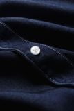 Áo Sơ Mi Relaxed Denim Chi Tiết Rã Thân