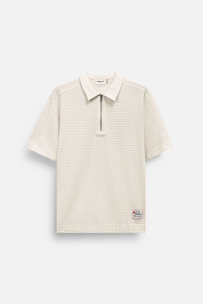  Áo Polo Oversize Trụ Zipper Summer 