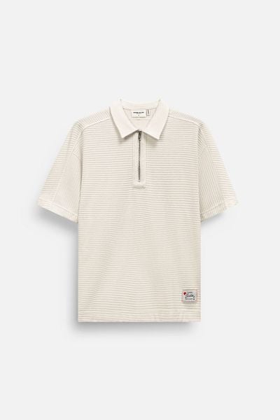 Áo Polo Oversize Trụ Zipper Summer