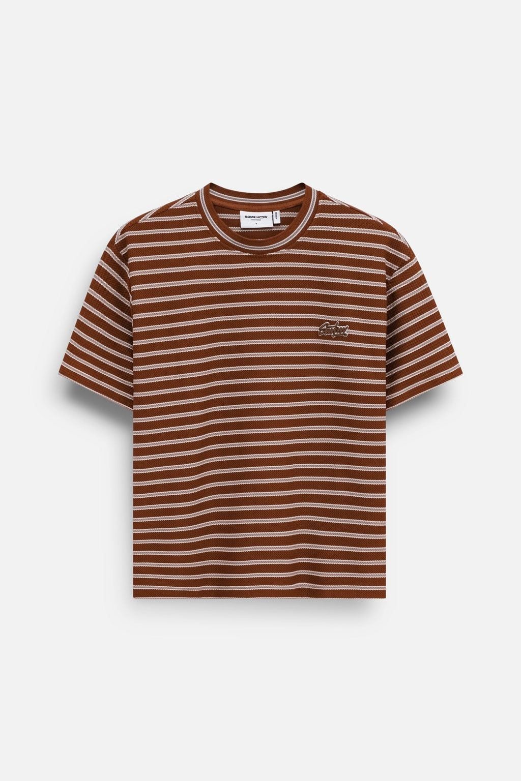 Áo Thun Boxy Summer Stripes