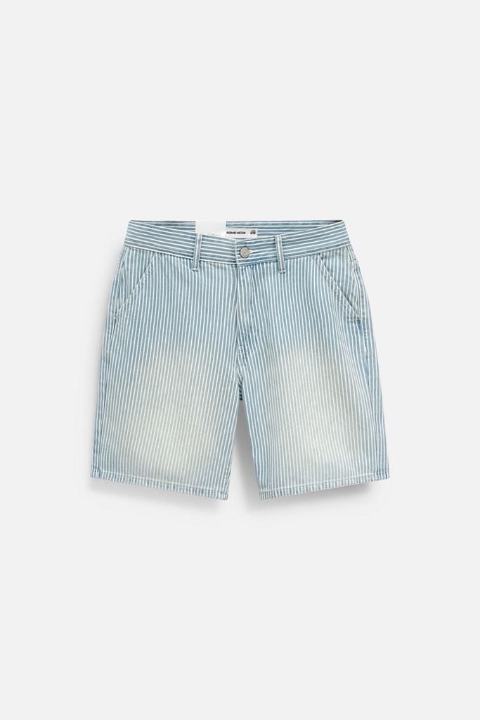  Quần Short Straight Pinstripe Vintage 