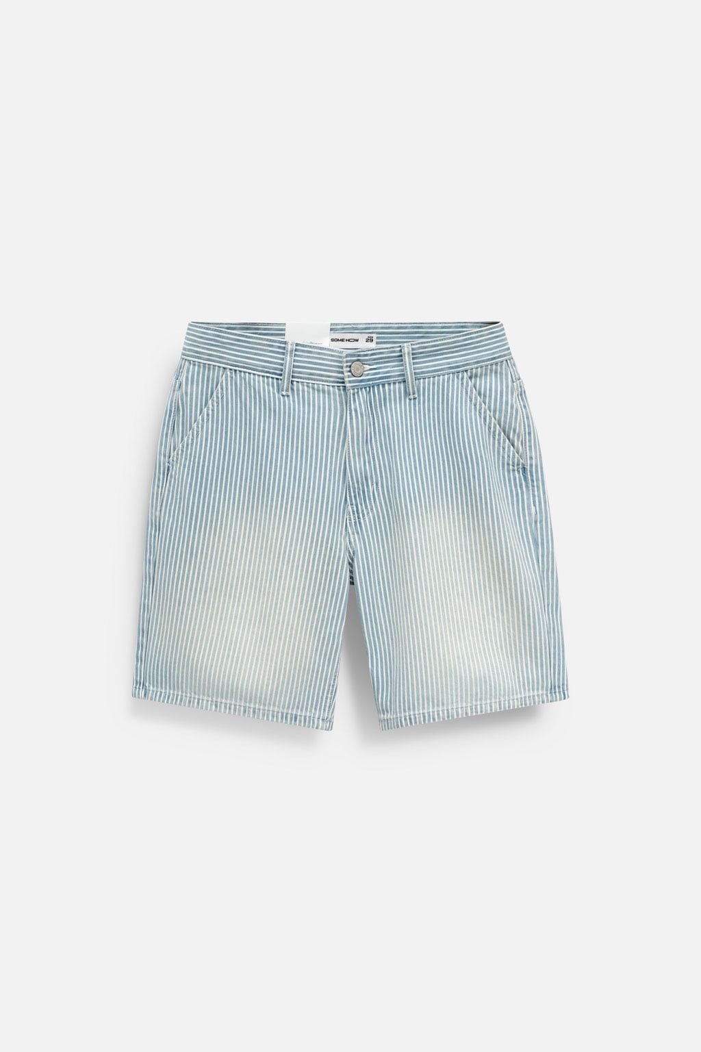 Quần Short Straight Pinstripe Vintage