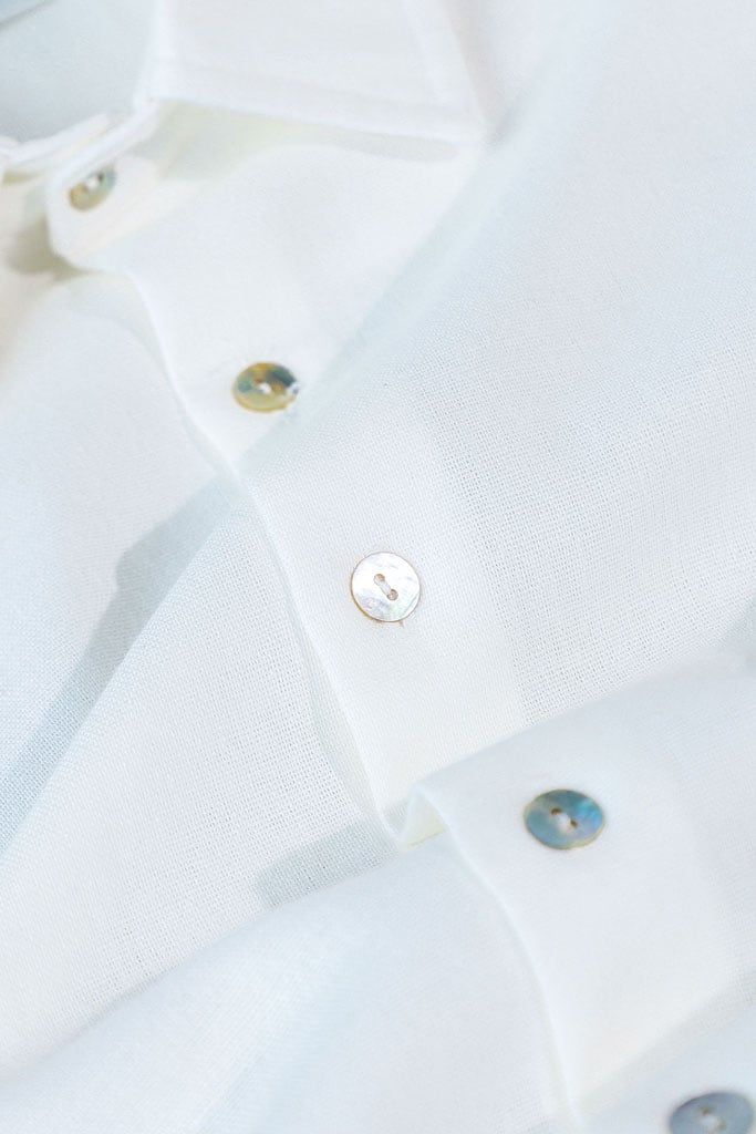 Áo Sơ Mi Relaxed Linen The Shift