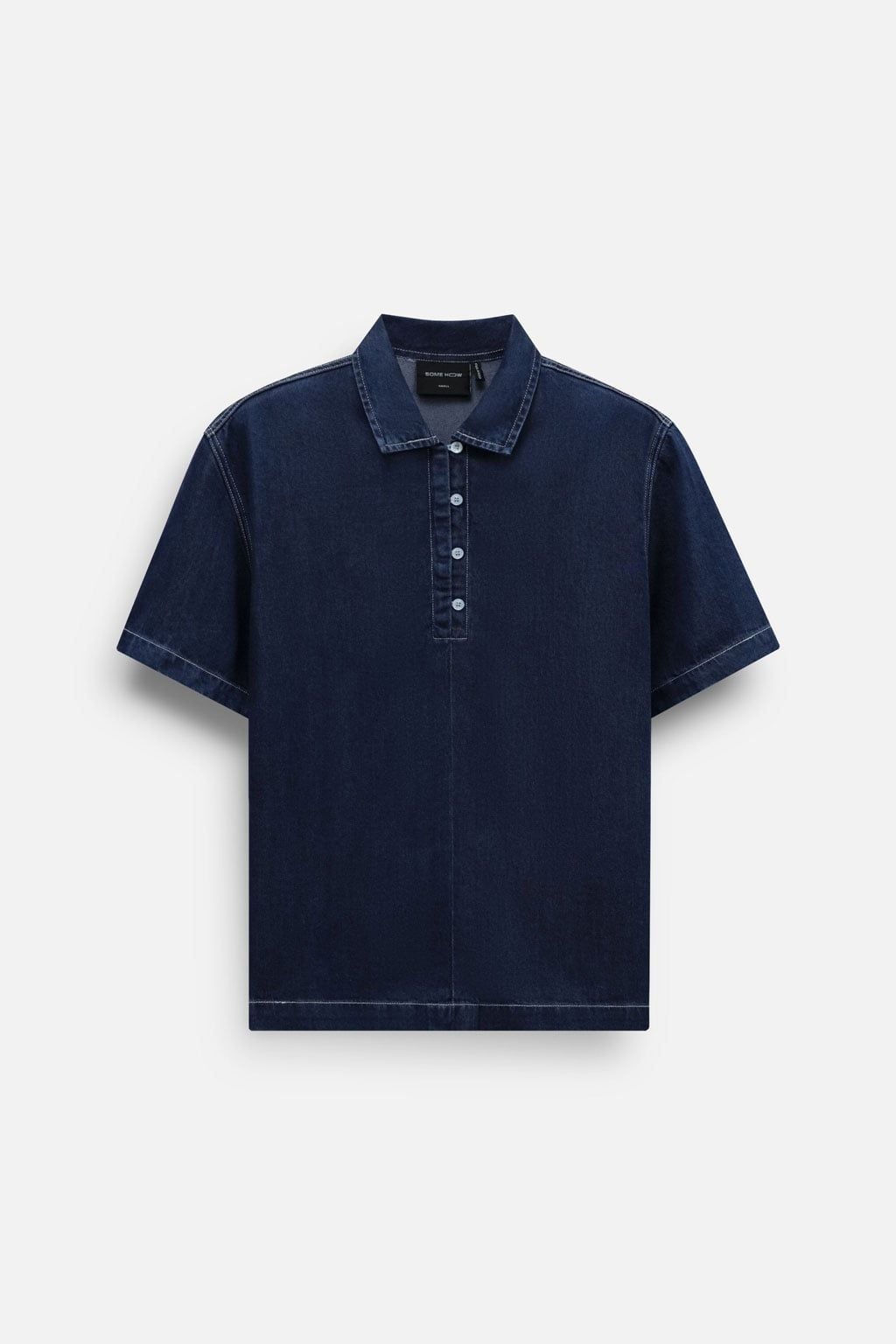 Set Denim Shirt Short Versatile Camplife 2