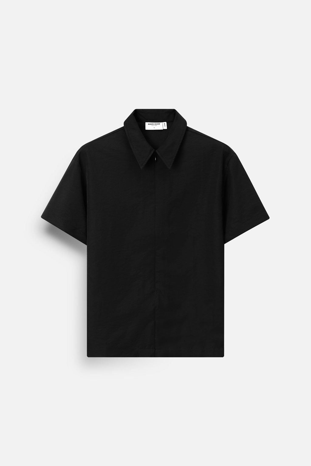 Áo Sơ Mi Boxy Zipper