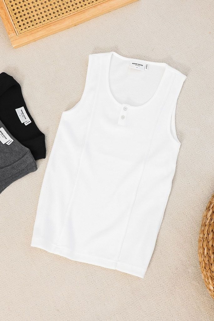 Áo Tanktop Slimfit 2 Buttons