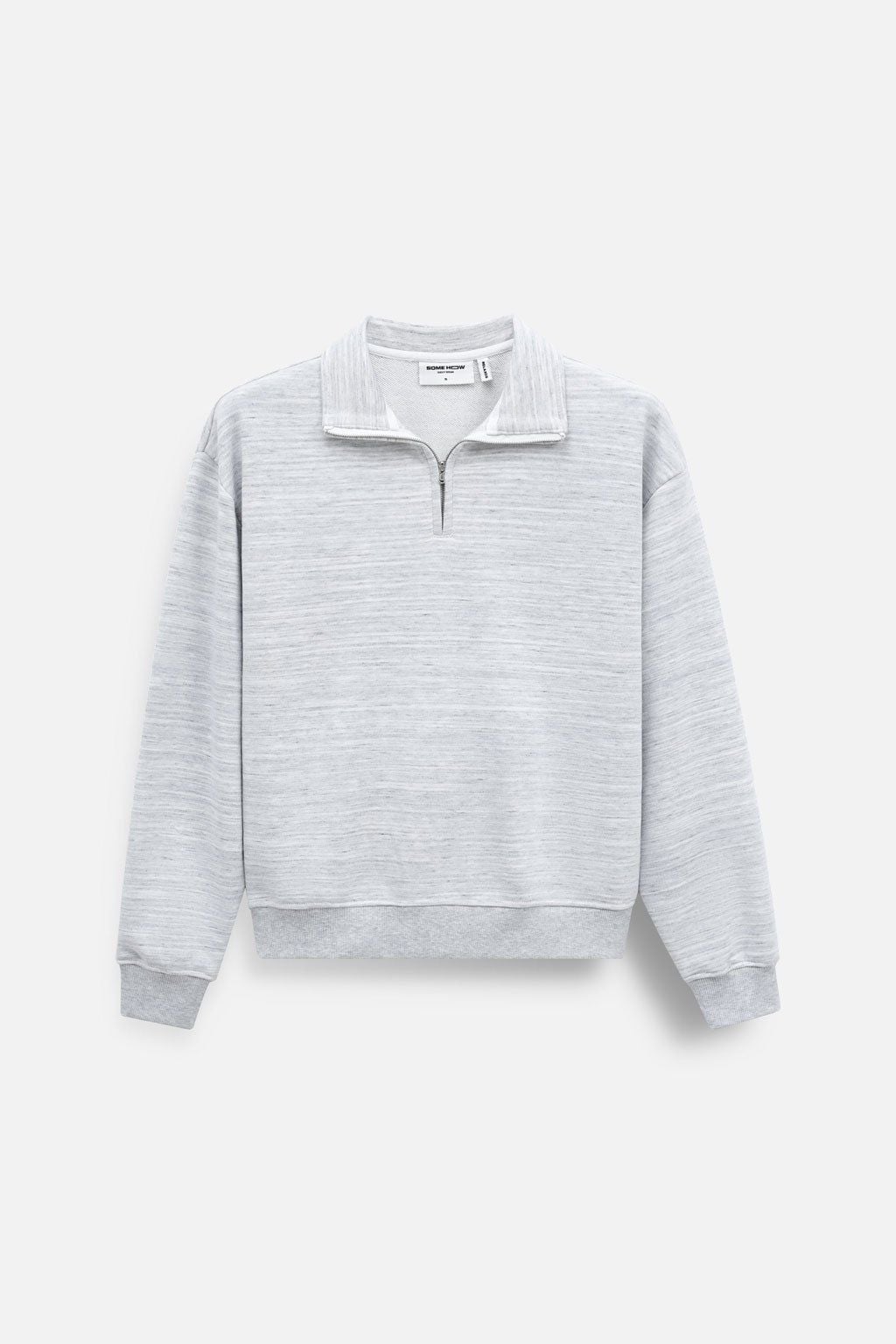 Áo Nỉ Relaxed Zipper Collar Essential