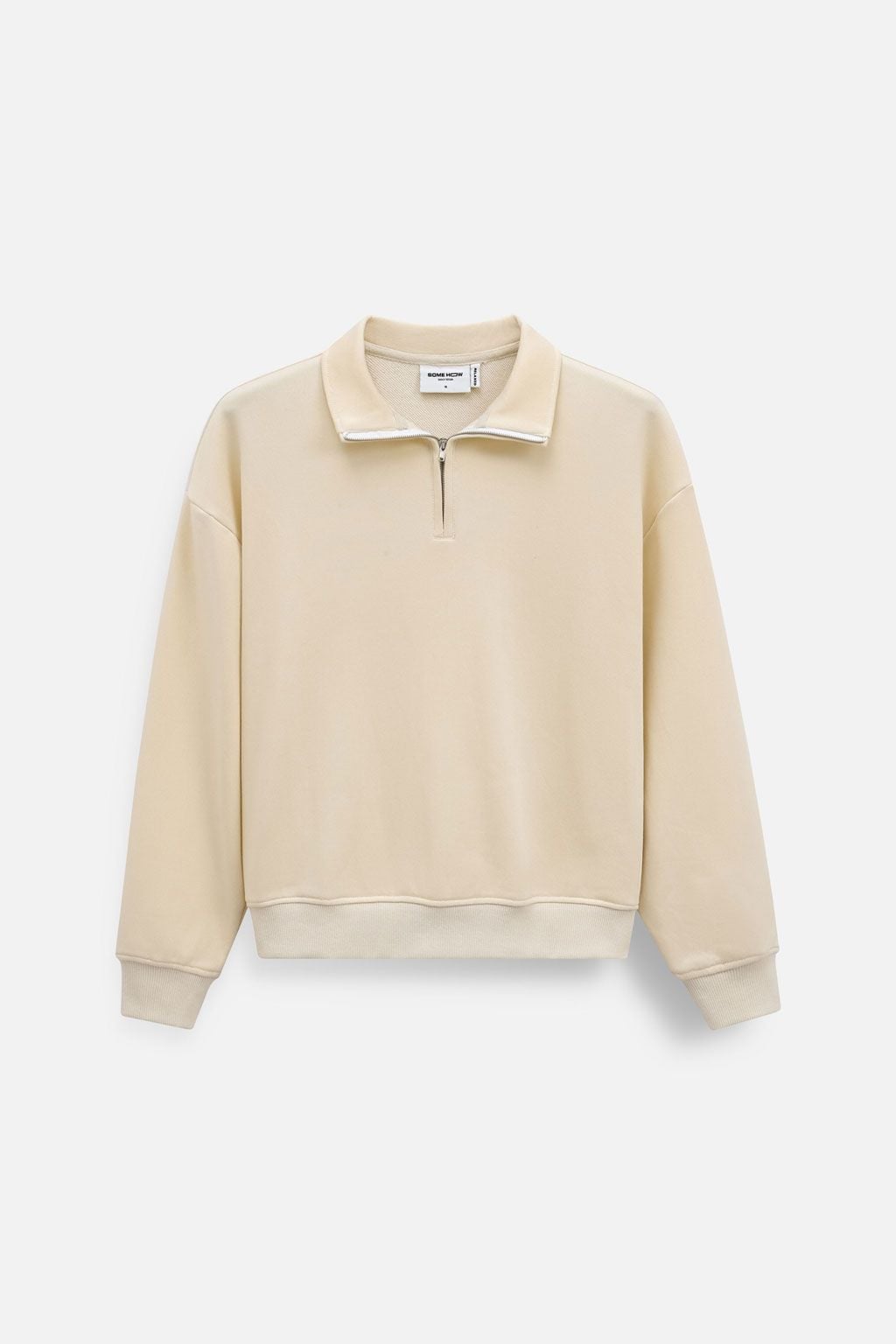 Áo Nỉ Relaxed Zipper Collar Essential