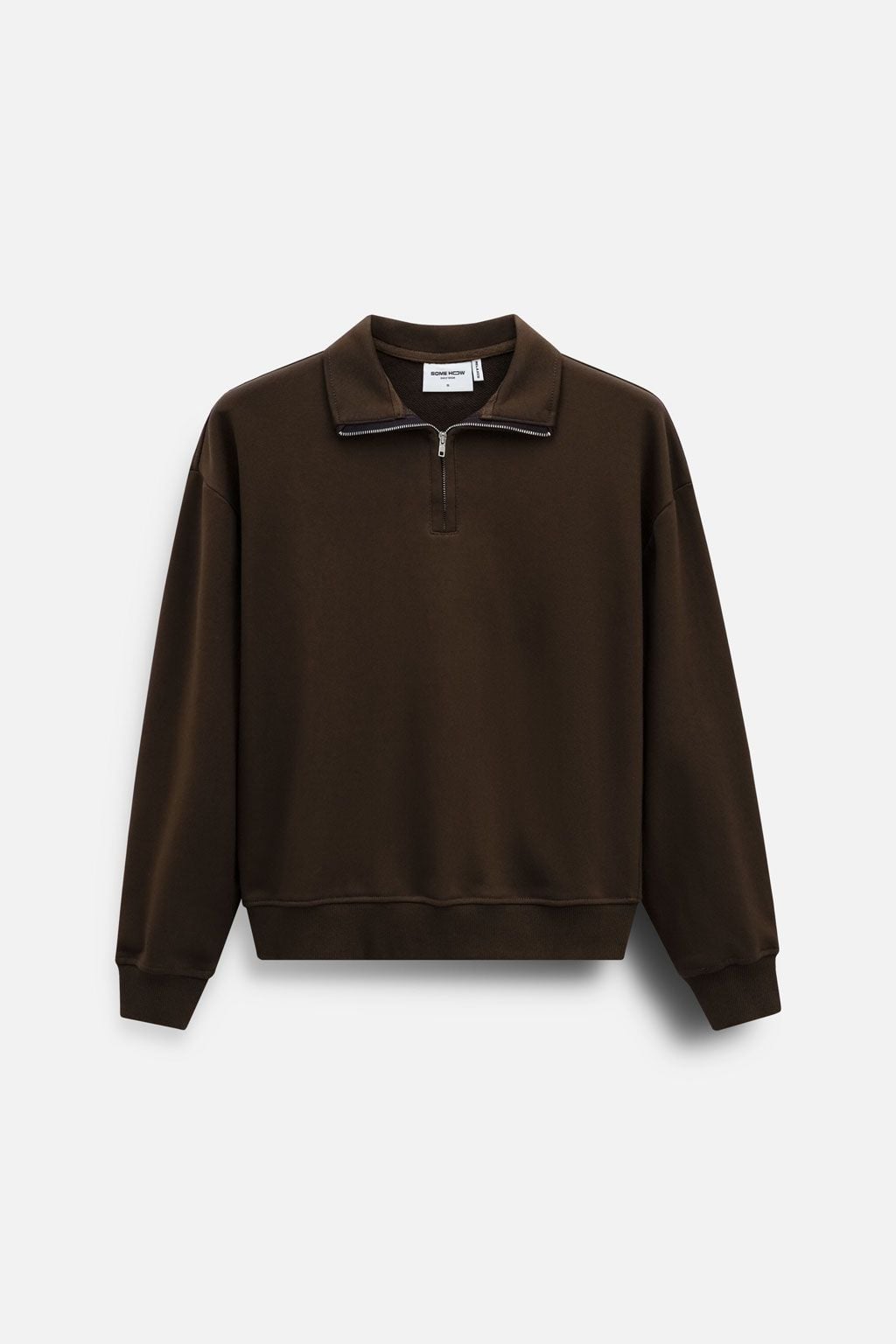 Áo Nỉ Relaxed Zipper Collar Essential