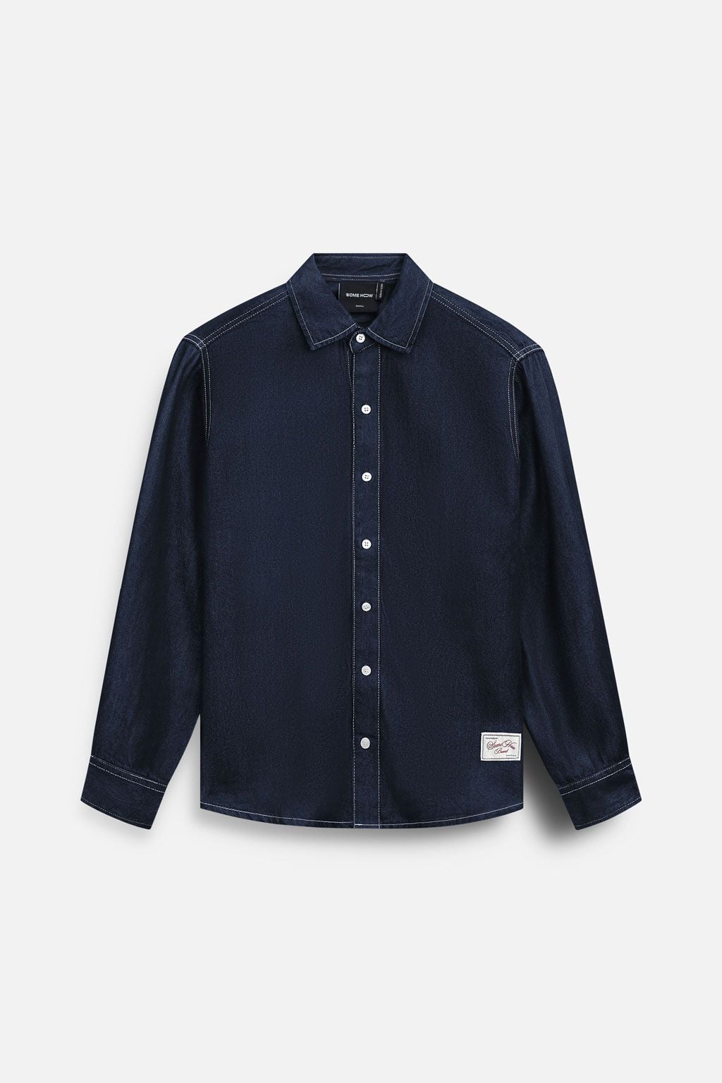 Áo Sơ Mi Denim Wash Relaxed